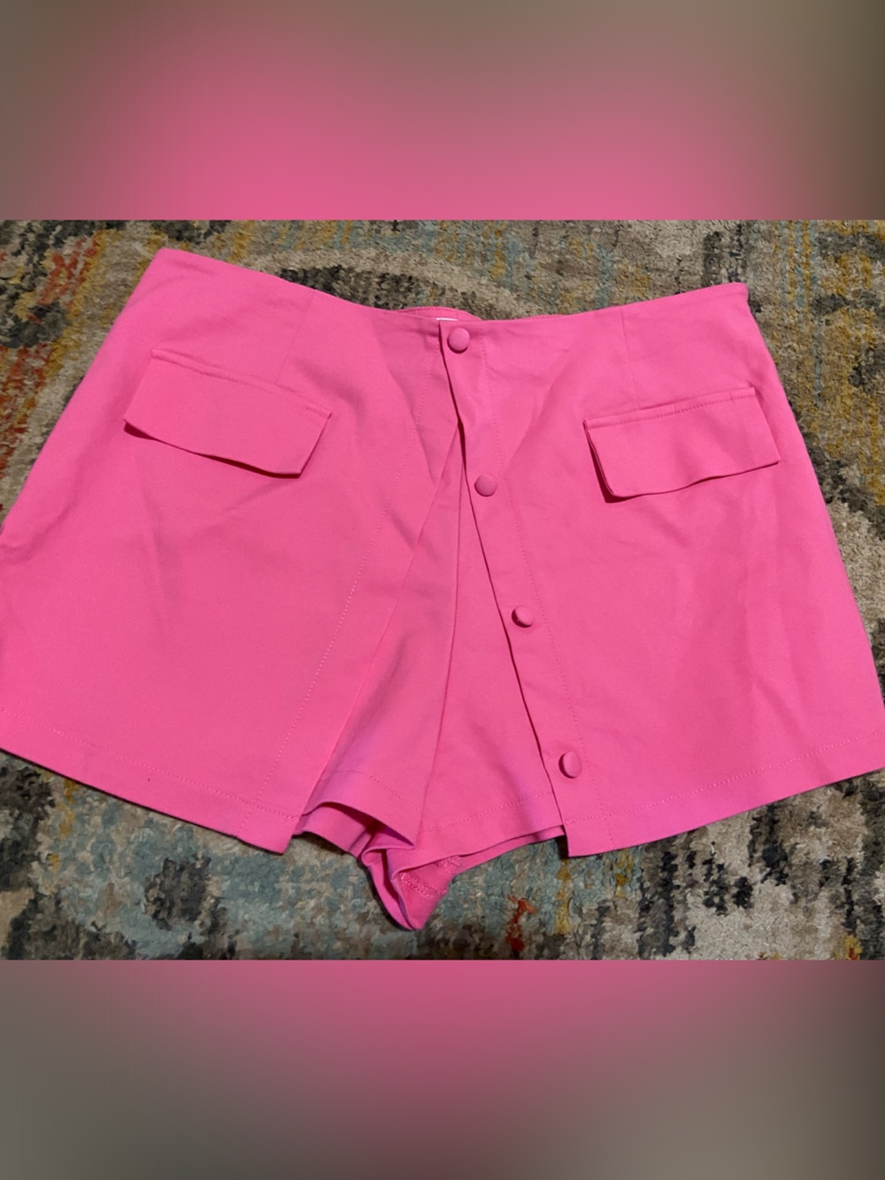 Superdown XL Women's Button-Front Shorts